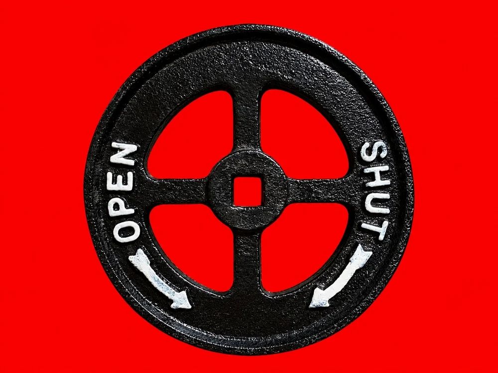Cast Iron Fire Safety Wheel