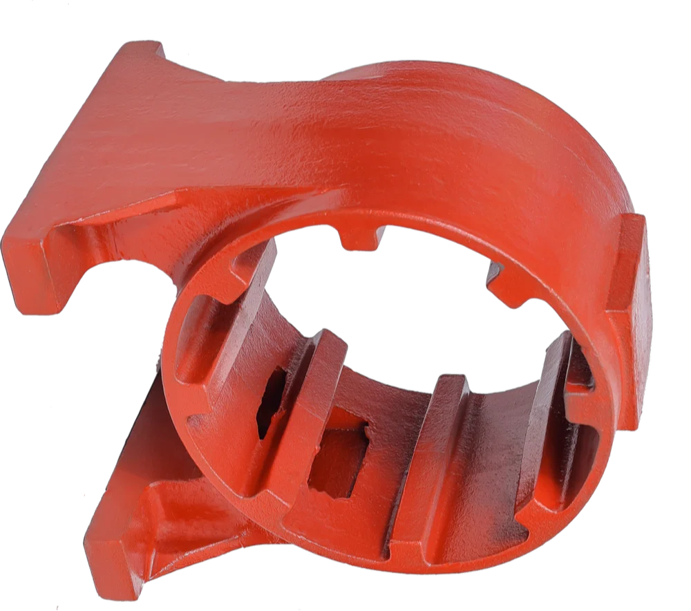 Cast Iron Motor Body Casting, view 3