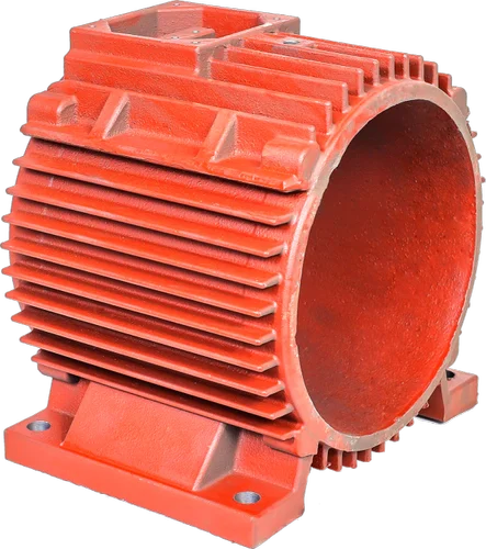 Red Cast Iron Motor Cover